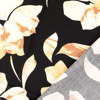 Viskose-Twill Batik beige